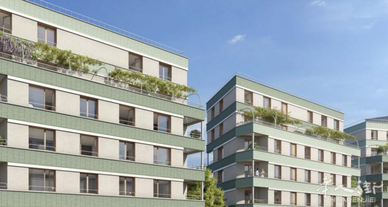 TVA5.5%⁉️巴黎93省Saint-Denis🏡运河畔新盘位置优越🌊步行即可享受河景生活🌇同时紧邻巴黎市区🇫🇷交通便利🚄生活配套完善。周边正在进