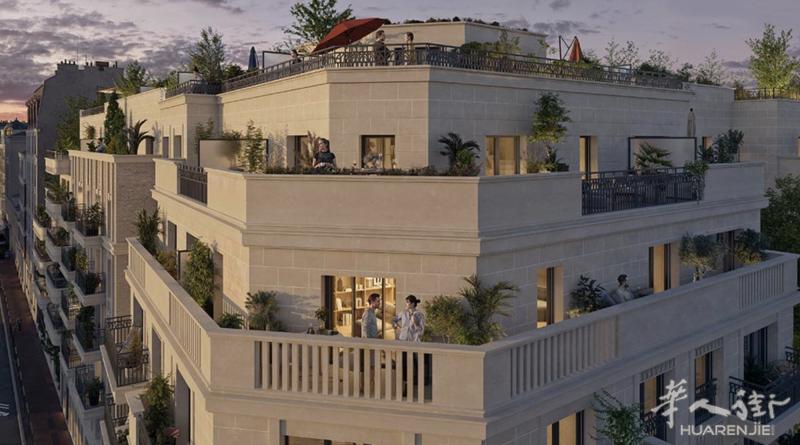 🏡大巴黎92省热门优质城市LEVALLOIS-PERRET新房🏠住宅靠近🚇地铁 3 号线、市政厅🎖和所有商店🍎。城市拥有众多⼴场⛲️、花园💐和园林景