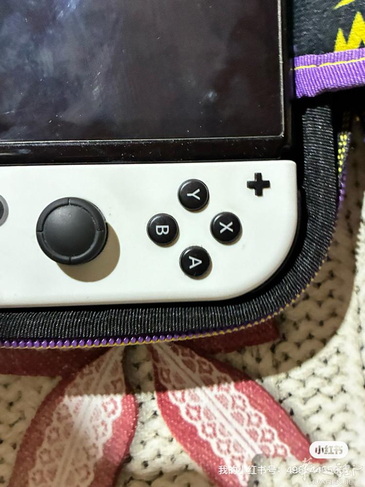 Switch oled 250带收纳包 功能全部正常 成色自己看 原装手柄没有漂