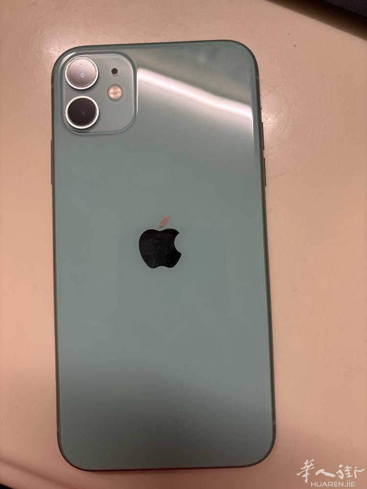 iphone11 绿色64g 轻微磕碰 电池77%