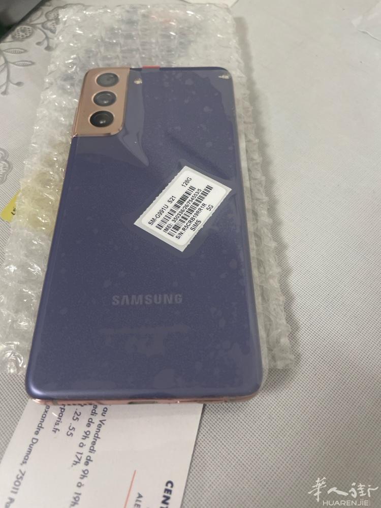 现有二部三星s21，128G全新手机