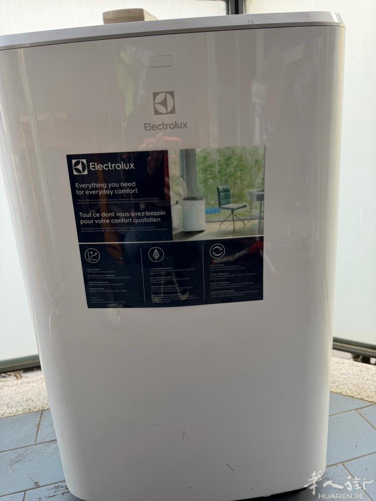 出售八成新便携式空调electrolux 米兰市内 意者联系