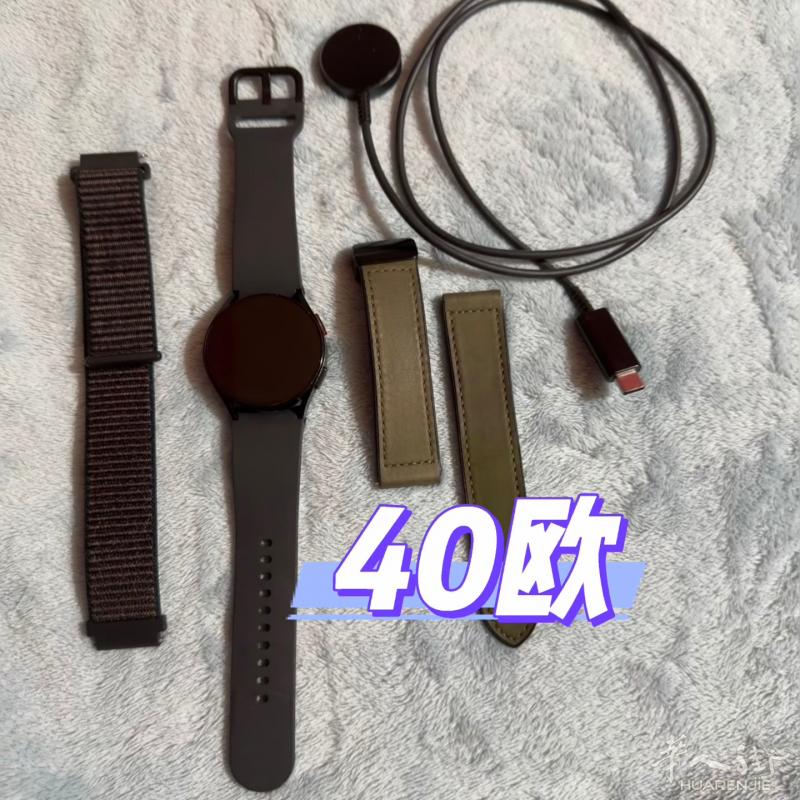 马德里出三星手表watch6，八五新，40欧，可送货