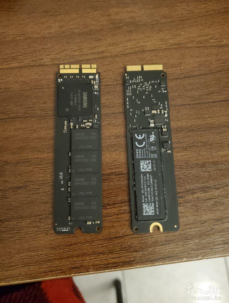 出售2个MacBook固态硬盘