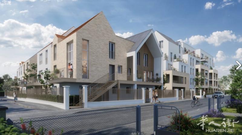 🔥TVA5.5%🏠巴黎78省塞纳河岸🌊Poissy全新住宅🌳巴黎西岸黄金生活圈🪐Poissy 位于巴黎西部高端生活带，距离 Saint-Germain
