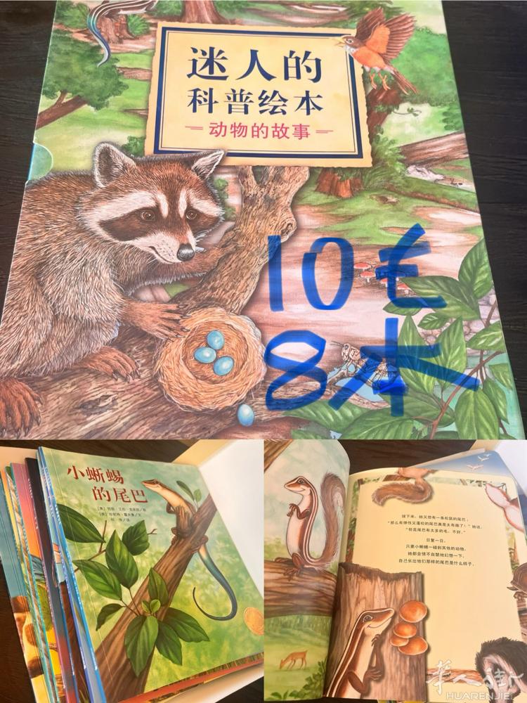 儿童中文桥梁书，全法可邮，邮费另算。