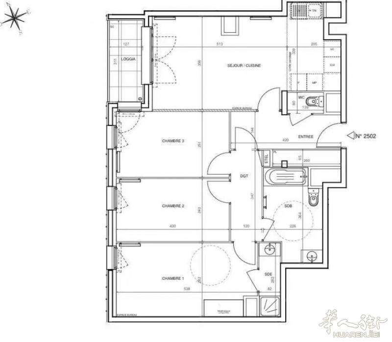 93230 ROMAINVILLE RECENT A VENDRE APPARTEMENT 4 PIECES 81.58 M² 450 000 €