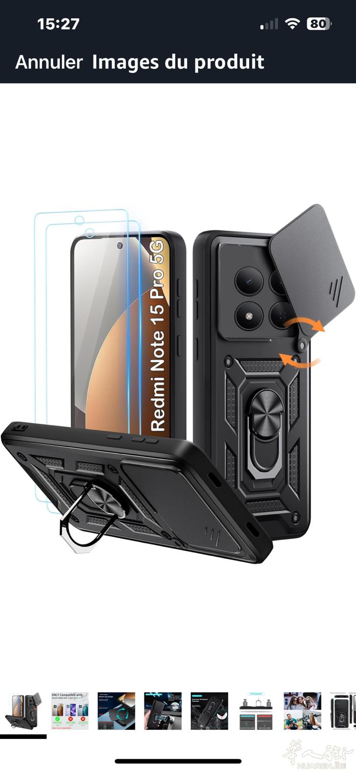 Yohii Coque pour Xiaomi Redmi Note 15 Pr