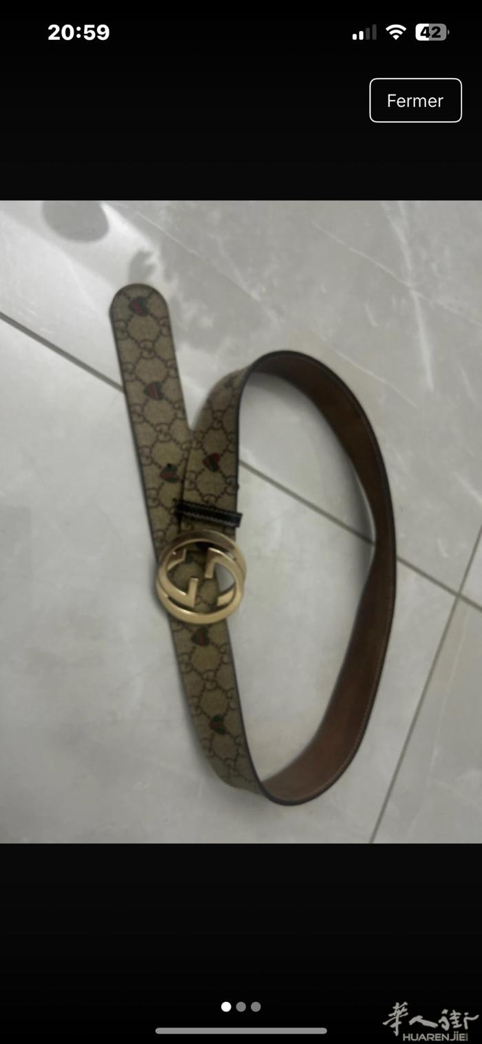 出售 Gucci 皮带