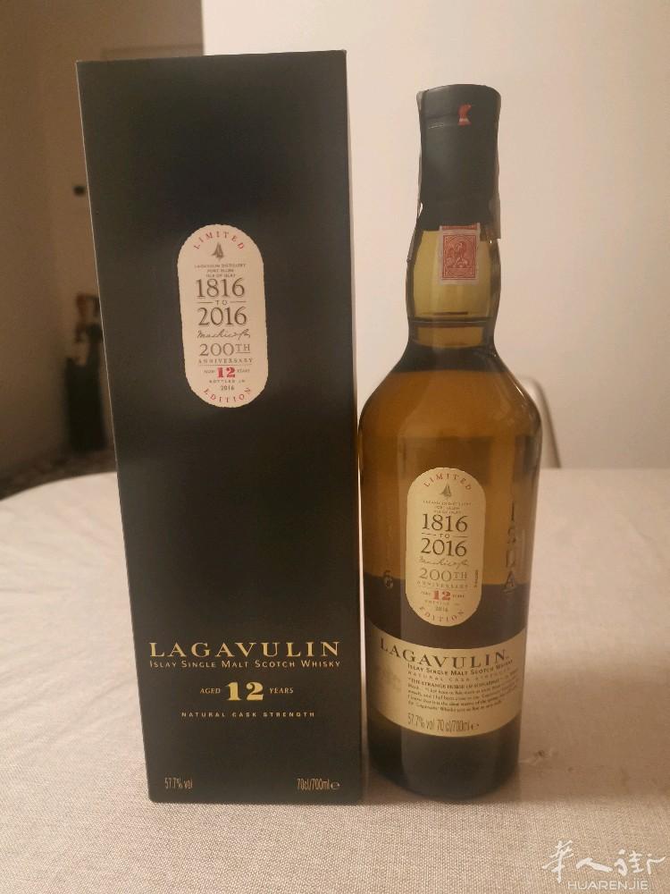 不知道有没有懂威士忌的朋友 出闲置 乐加维林12sr 200周年 57度 有点收