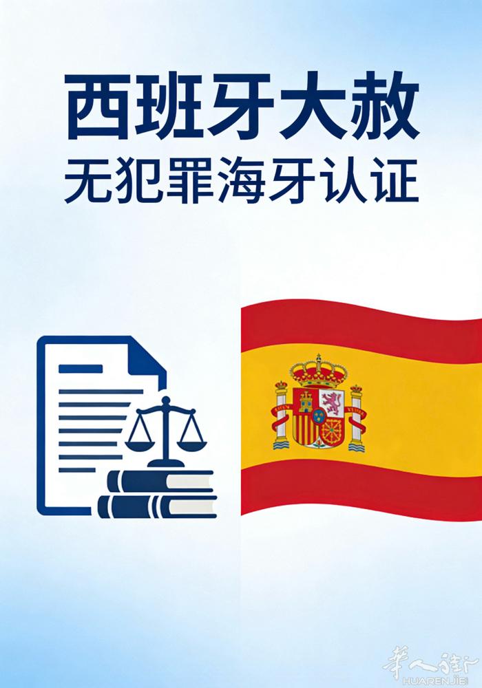 大赦啦，无犯罪证明海牙文件快速出证！西班牙全国可做 私信我留下联系方式，量大价格