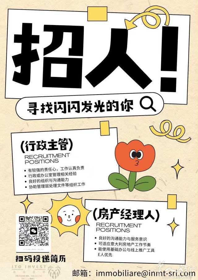 找工作的小伙伴看过来～

意投置业招人啦～