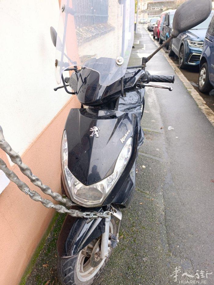 法国产50CC不用驾照摩托车