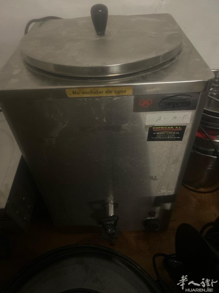 不锈钢电热开水桶饭店商用热水器大容量，半价出