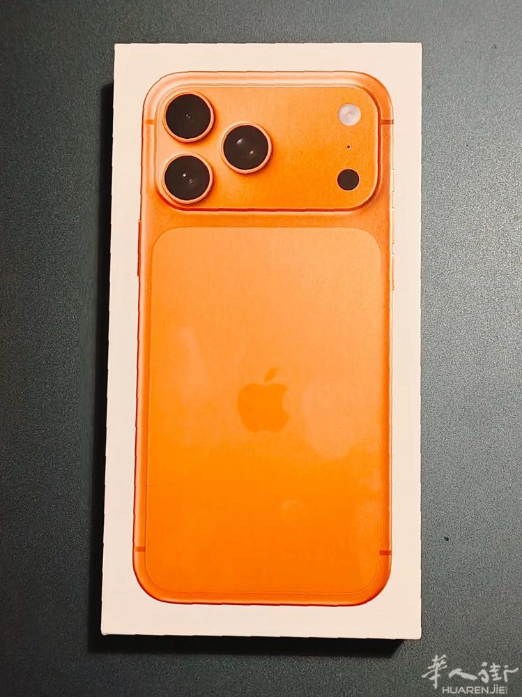 出一台全新的 Iphone 17promax 橘色 wx：Angi0002