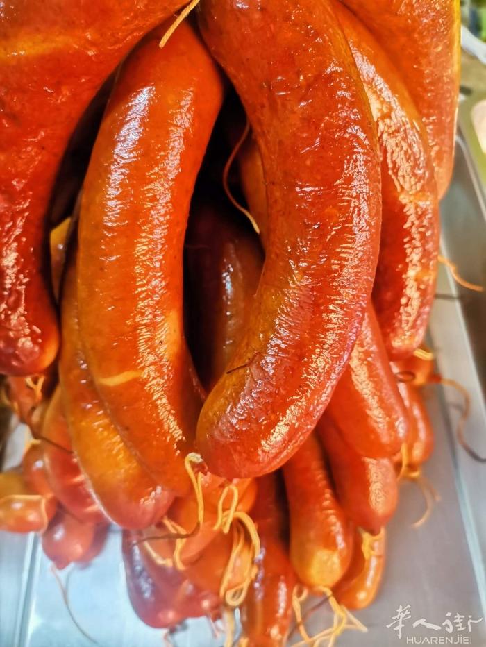东北肉香肠   扫码加微信