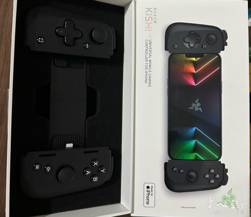 标题：Razer Kishi V2 iPhone 手柄（Lightning接口）