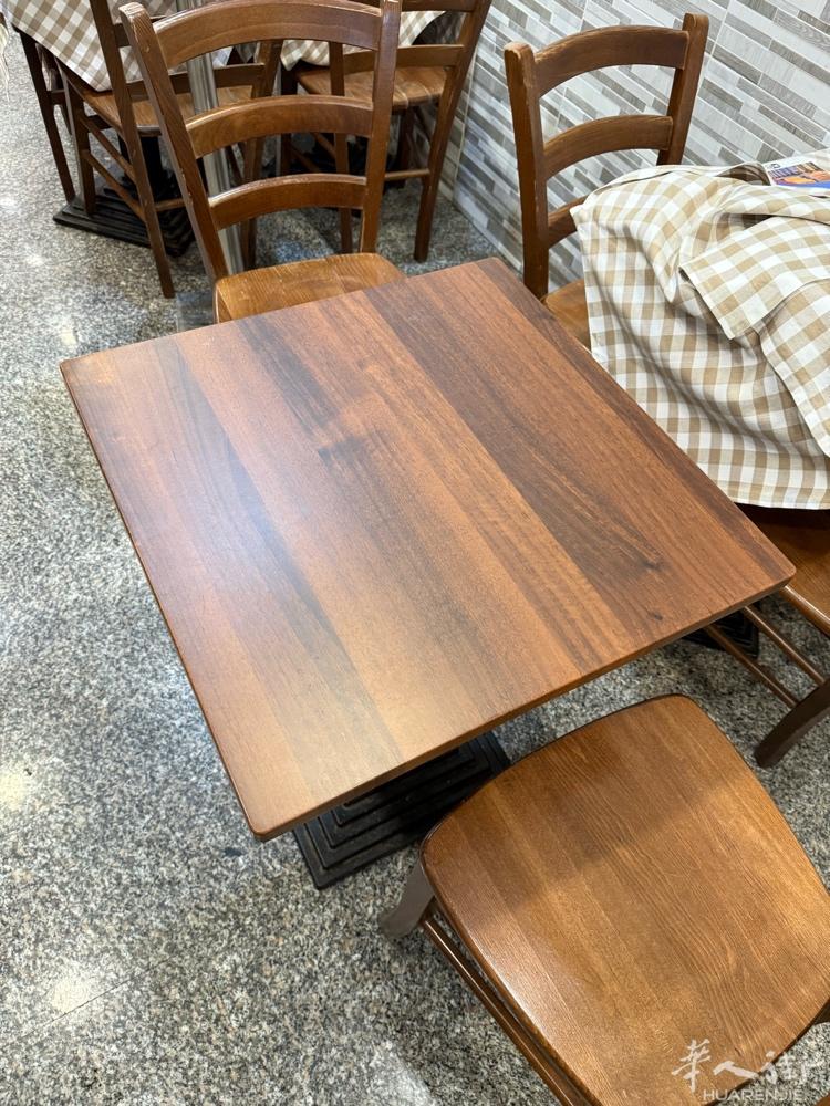 罗马市中心出售二手餐馆酒吧用桌椅，桌子 50 来张，凳子 100 来张，有需要联