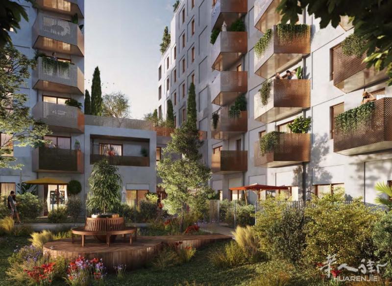 Aubervilliers 批发市场运河旁新房交房快