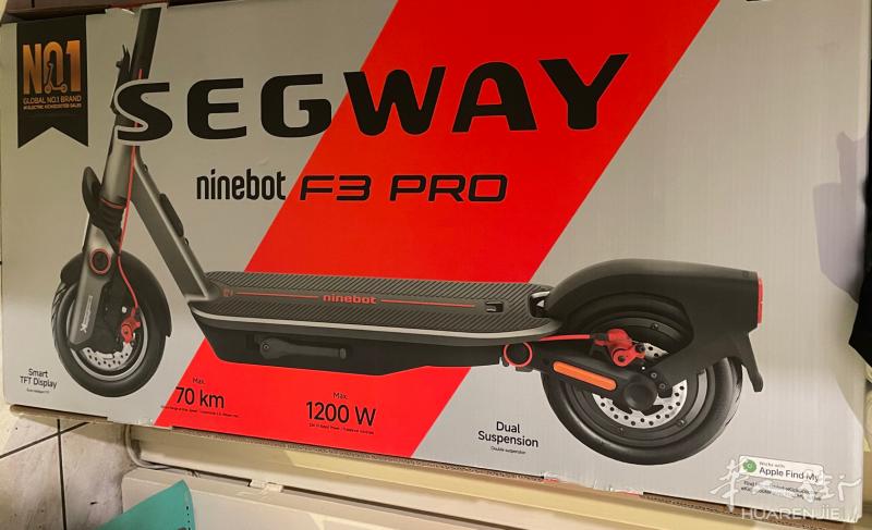 出售一辆全新的segway Ninebot F3 PRO 款配置全面的高性能电动