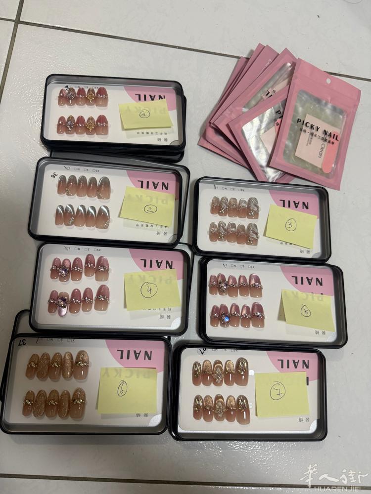 💅【猫眼穿戴甲现货】 📏 中椭圆 23-24 📐 全部 L 码  高级猫眼