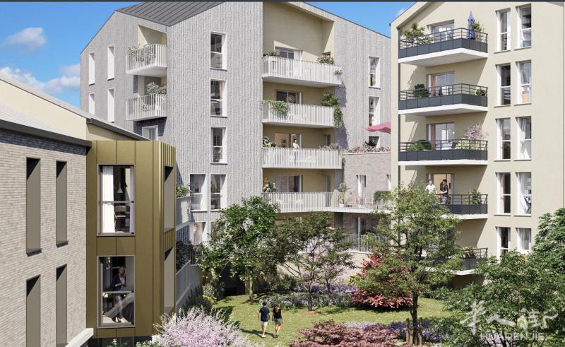 巴黎西北78省 Buchelay全新楼盘🏠在巴黎西部约45公里，一处安静又正在快速发展的宜居小镇🌆🏢——Buchelay 位于 Mantes Univer