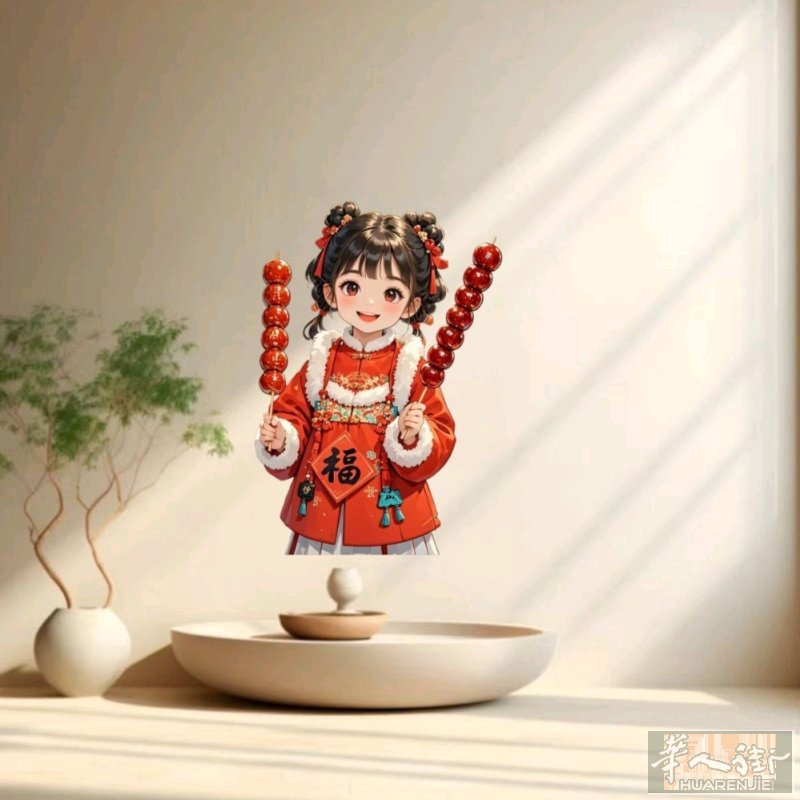 正宗老北京糖葫芦每个五欧元，批发私聊