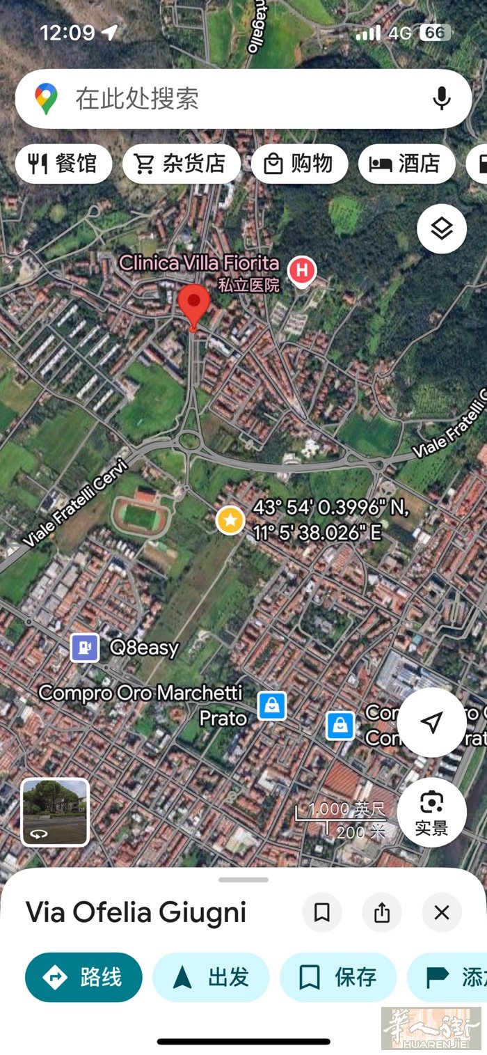 家庭式出租，via di cantagallo 54（查地图）工厂可以做两组人，