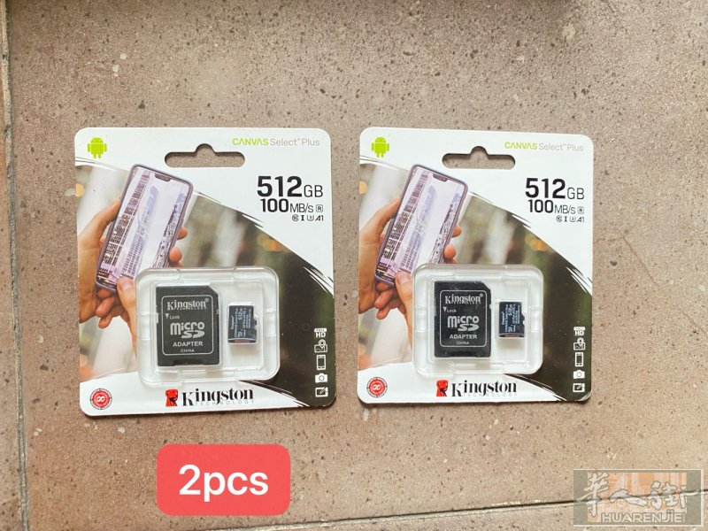 金士顿内存卡 U盘  512x2pcs 128x25pcs 微信：BRS3088