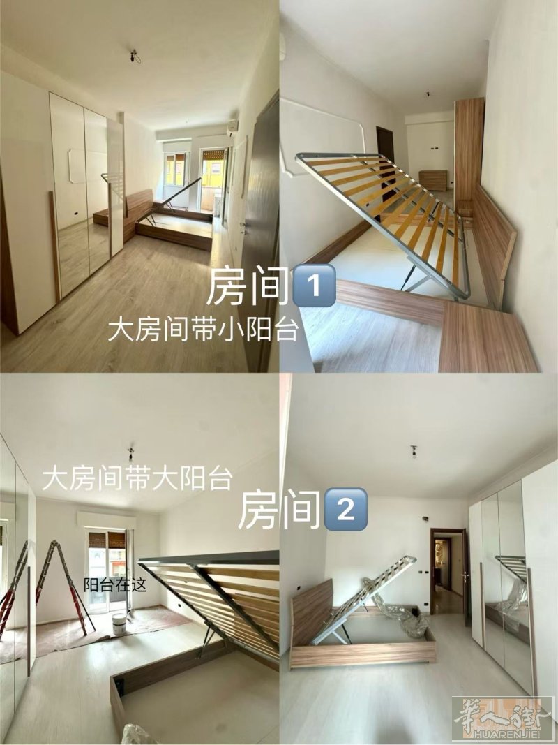 罗马大房出租

lucio 地铁口走路1分钟，新装