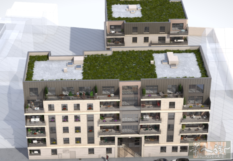 地铁快线旁，巴黎94省富人区LE-PERREUX-SUR-MARNE市中心洋房