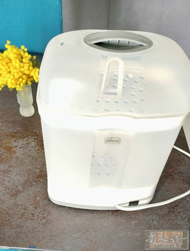 Chicco 奶瓶消毒器，每天彻底蒸汽消毒必备，至