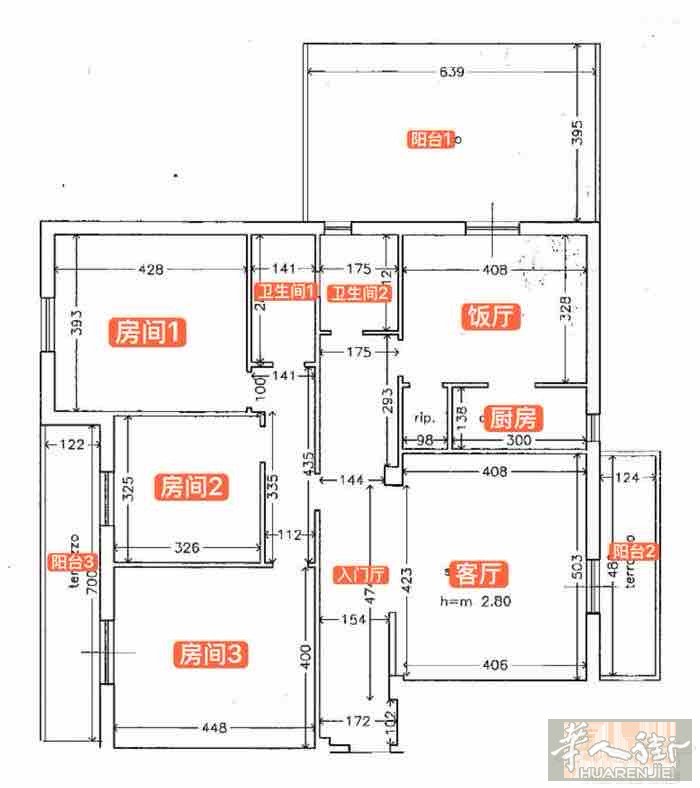 【套房出租】prato.galciana套房三房二厅€ 1300可谈❗️