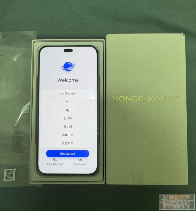 出一台黑色荣耀400 Pro 5G（12+512G），要的350€真的要可小刀