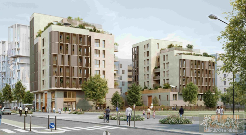 Pantin 新楼盘， 靠近地铁7 号线， TVA5.5