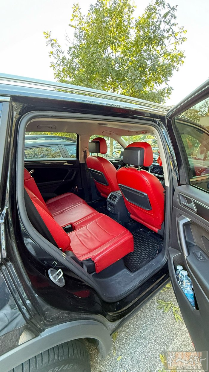 车出售 【tiguanL自动挡】2.0柴油150马力 红色 豪华版 18寸轮毂+