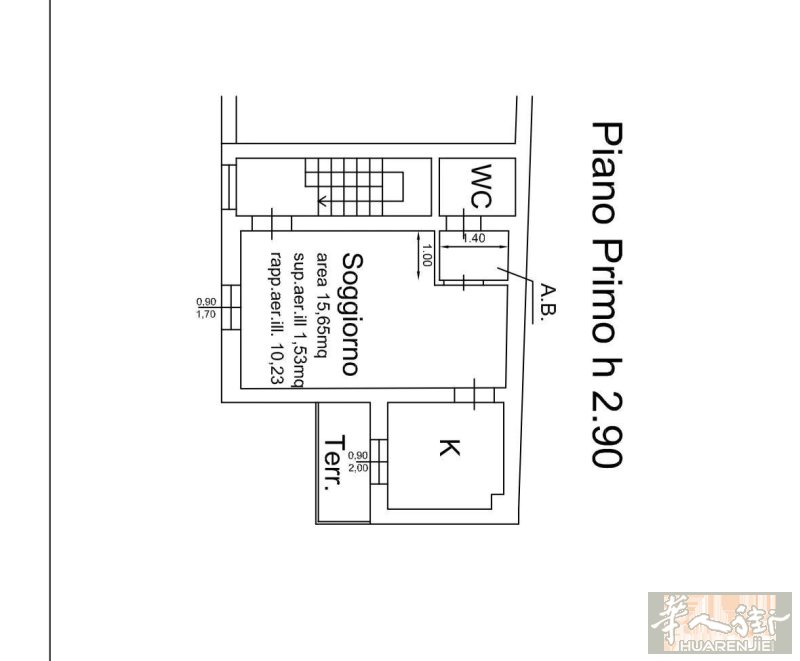 tobbiana 老人酒吧这条街via per casale 落地房出租，房租1