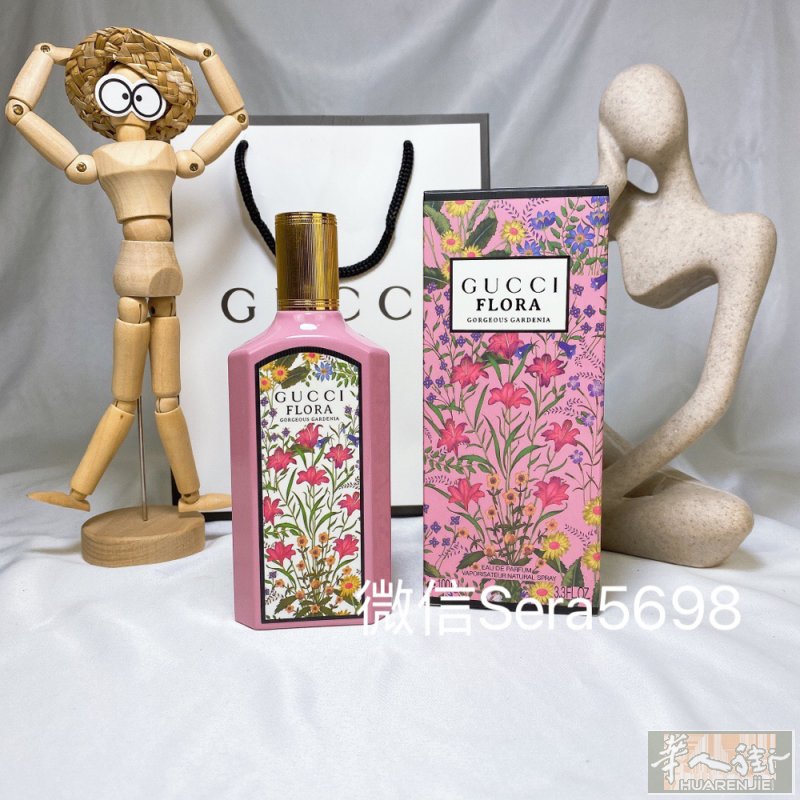正品GUCCI古驰绮梦栀子花限量女士香水Flora 持久浓香100ml、价格55