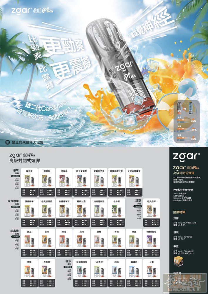 电电子烟蛋与一次性4k口 认准：zgar冰熊～prato 绿泡泡：Z629210
