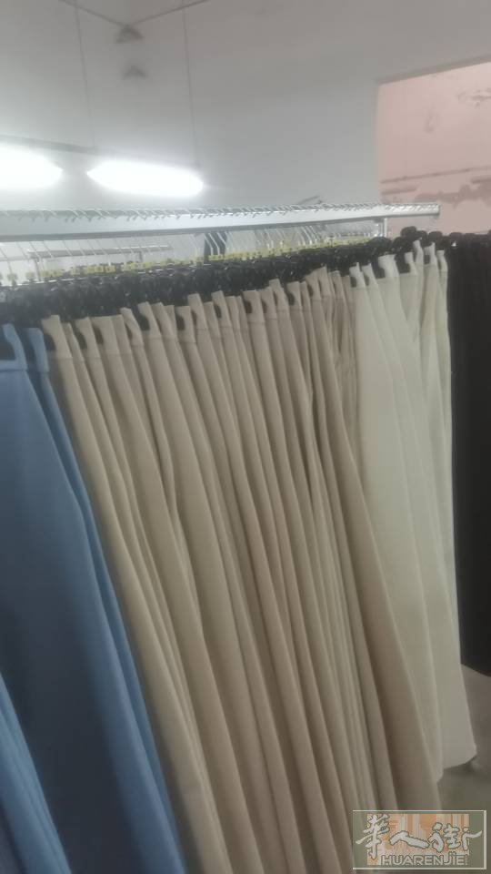 烫厂招烫工，颜色裤子多，西装筋裤少，备居留长期不要