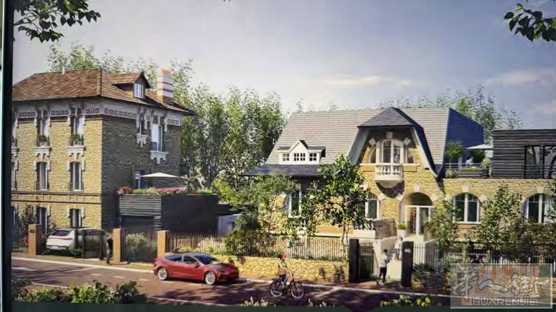 92-最高端白领居住区-Sceaux，被几千平方米大森林包围覆盖，贵族别墅区和高