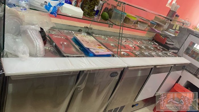 二手拉面、冰激凌、奶茶店用的冰箱