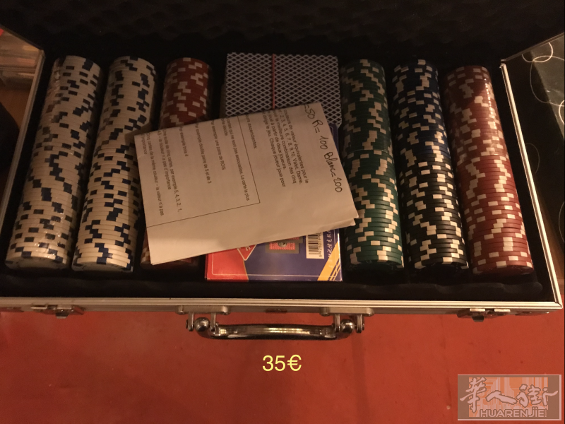 德州扑克35€  13区自取 送货加5€  电话0752988003
