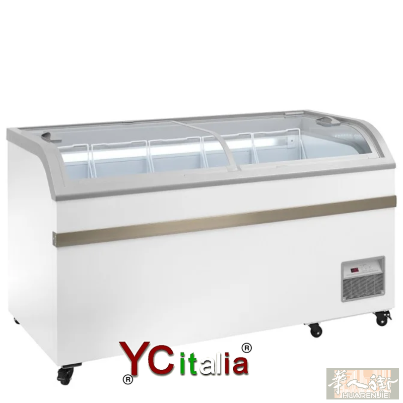 岛式冰箱/冷冻柜，尺寸为 1475x757x858 厘米（高），温度范围为 +8-26°C。冷冻室容量：500 升。意大利境内免运费。  数量有限，售完即止！