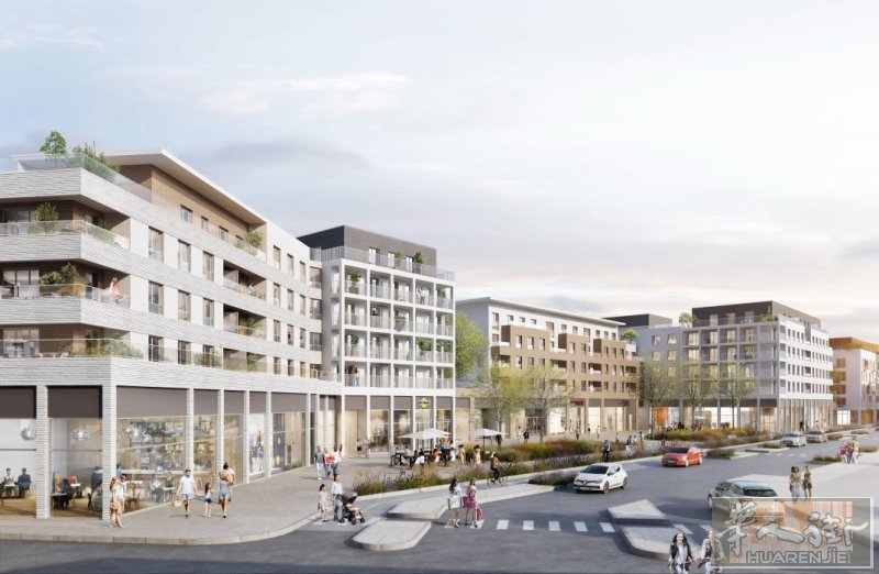 93 Drancy 靠近Le Bourget 精品楼盘花园小区3P 255000