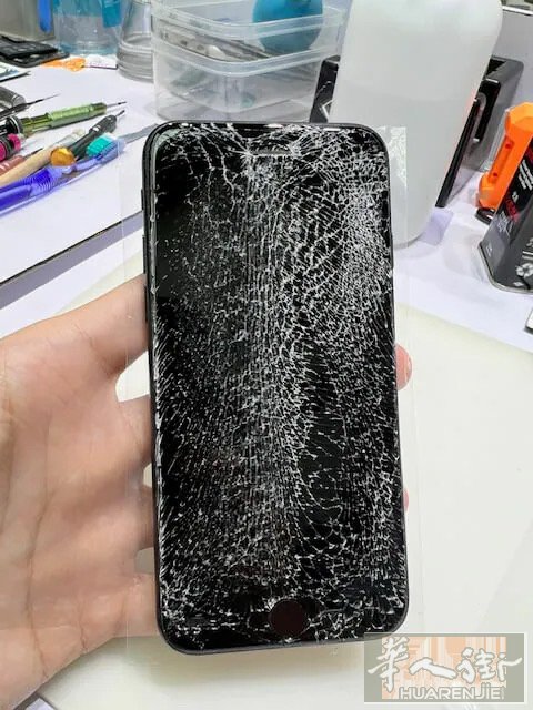 手机屏幕后玻璃盖更换