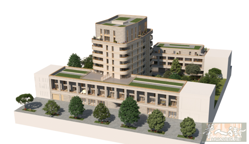 C线步行10分钟，巴黎94省Vitry-sur-Seine塞纳河畔新房