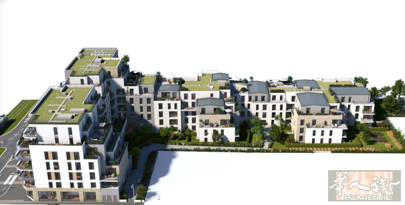 巴黎94省Villejuif 双地铁房，真正的地铁口新房三房一厅四房一厅