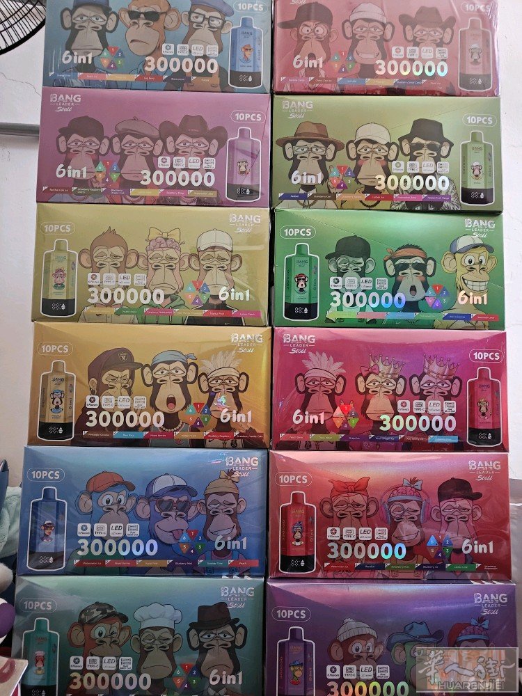 30w口一次性电子烟六口味便宜出