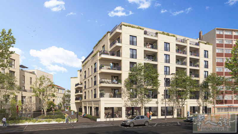 紧邻地铁12和地铁15，RER B 线 ，Aubervilliers市中心地铁快线房